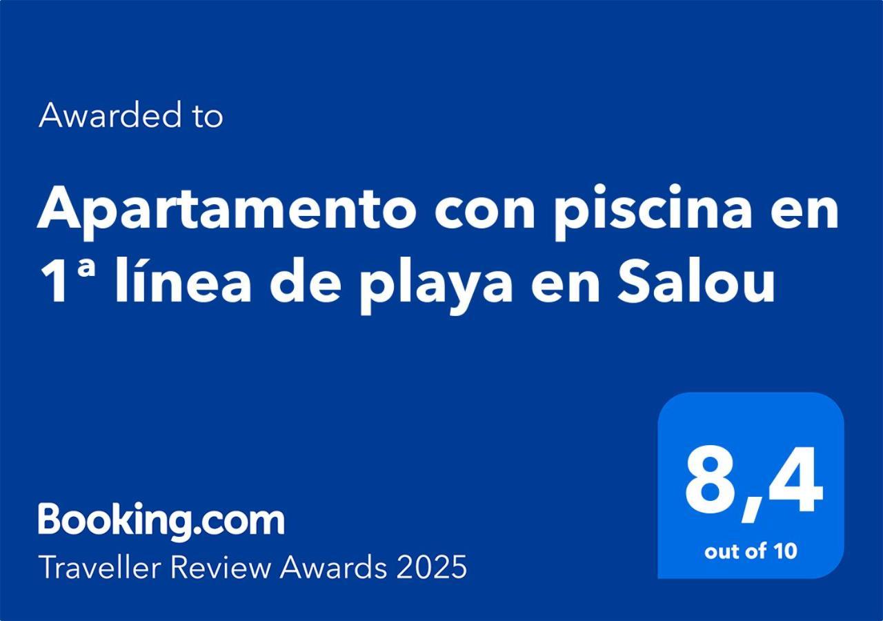 Apartamento Con Piscina En 1ª Linea De Playa En Salou Bagian luar foto
